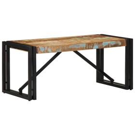 Mesa de centro multicolor 80x40x35 cm madera maciza reciclada by , Coffee table - Ref: Foro24-4016677, Price: 80,15 €, Discou...
