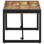 Mesa de centro multicolor 80x40x35 cm madera maciza reciclada by , Coffee table - Ref: Foro24-4016677, Price: 80,15 €, Discou...