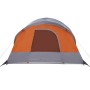 Tienda de campaña familiar túnel 8 personas impermeable naranja by , tents - Ref: Foro24-4009551, Price: 199,07 €, Discount: %