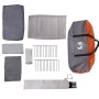 Tienda de campaña familiar túnel 8 personas impermeable naranja by , tents - Ref: Foro24-4009551, Price: 199,07 €, Discount: %