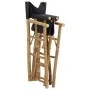 Klappbare Regiestühle 2 Stück aus Bambus und dunkelgrauem Stoff von vidaXL, Gartenstühle - Ref: Foro24-313029, Preis: 67,43 €...
