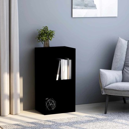 Estantería de 2 niveles madera contrachapada negro 40x30x76,5cm von , Bücherregale und Regale - Ref: Foro24-800928, Preis: 42...