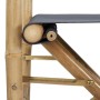 Klappbare Regiestühle 2 Stück aus Bambus und dunkelgrauem Stoff von vidaXL, Gartenstühle - Ref: Foro24-313029, Preis: 67,63 €...