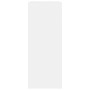 Estantería de 2niveles madera contrachapada blanca 60x30x76,5cm by , Bookcases and shelves - Ref: Foro24-800963, Price: 40,18...