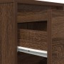 Mesilla de noche con luces LED roble marrón 38x34x65 cm by , Nightstands - Ref: Foro24-861307, Price: 73,52 €, Discount: %