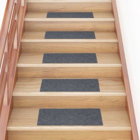 Alfombrillas escaleras autoadhesivas 30uds gris claro 60x25 cm von , Treppenmatten - Ref: Foro24-3365706, Preis: 75,08 €, Rab...