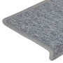 Alfombrilla escalera 30 uds 65x21x4 cm Blanco y gris de , Alfombrillas para escalones - Ref: Foro24-3365778, Precio: 125,42 €...