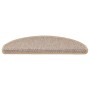 Alfombra autoadhesiva escalera sisal 30 uds beige claro de , Alfombrillas para escalones - Ref: Foro24-3365880, Precio: 206,6...