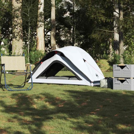 Tienda de campaña 1 persona tela opaca impermeable blanco by , tents - Ref: Foro24-4009545, Price: 82,97 €, Discount: %