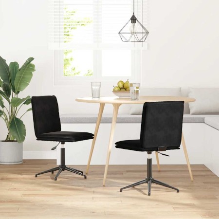 Sillas de comedor 2 unidades terciopelo negro von , Essstühle - Ref: Foro24-3315373, Preis: 123,08 €, Rabatt: %