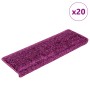 Alfombrilla escalera 20 uds 65x21x4 cm violeta de , Alfombrillas para escalones - Ref: Foro24-3365856, Precio: 109,49 €, Desc...