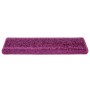 Alfombrilla escalera 20 uds 65x21x4 cm violeta de , Alfombrillas para escalones - Ref: Foro24-3365856, Precio: 109,49 €, Desc...