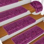 Alfombrilla escalera 20 uds 65x21x4 cm violeta de , Alfombrillas para escalones - Ref: Foro24-3365856, Precio: 109,49 €, Desc...