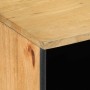 Mueble de TV madera maciza de mango marrón 100x33x46 cm von , CD- und DVD-Speicher - Ref: Foro24-4017736, Preis: 109,42 €, Ra...
