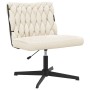 Silla de oficina giratoria tejido imitación lana rizada crema by , Chairs - Ref: Foro24-4105396, Price: 93,09 €, Discount: %