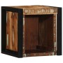 Mesilla de noche multicolor 40x35x40 cm madera maciza reciclada de , Mesitas de noche - Ref: Foro24-4015958, Precio: 66,89 €,...