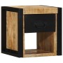 Mesitas de noche 2 uds 40x35x40 cm madera maciza rugosa mango by , Nightstands - Ref: Foro24-4015951, Price: 136,28 €, Discou...