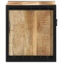Mesitas de noche 2 uds 40x35x40 cm madera maciza rugosa mango by , Nightstands - Ref: Foro24-4015951, Price: 136,28 €, Discou...