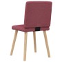 Sillas de comedor 6 unidades tela rojo tinto von , Essstühle - Ref: Foro24-3315547, Preis: 299,62 €, Rabatt: %