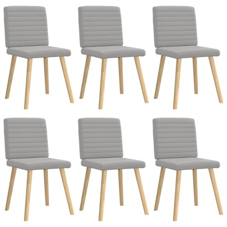 Sillas de comedor 6 uds tela gris nube von , Essstühle - Ref: Foro24-3315553, Preis: 299,62 €, Rabatt: %