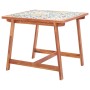 Mesa de comedor de jardín madera acacia superficie azulejos von , Gartentische - Ref: Foro24-46316, Preis: 214,27 €, Rabatt: %