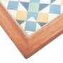 Mesa de comedor de jardín madera acacia superficie azulejos von , Gartentische - Ref: Foro24-46316, Preis: 214,27 €, Rabatt: %