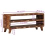 Mueble para la TV 105x46x32 madera maciza reciclada by , CD and DVD storage - Ref: Foro24-4104524, Price: 195,27 €, Discount: %