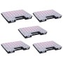 Caja compartimentos 5 uds divisores plástico 385x283x50 mm von , Werkzeugkästen - Ref: Foro24-146273, Preis: 42,07 €, Rabatt: %