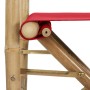 Folding director chairs 2 pieces bamboo and red fabric by vidaXL, Garden chairs - Ref: Foro24-313031, Price: 75,70 €, Discoun...