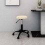 Silla de oficina giratoria de terciopelo crema von , Bürostühle - Ref: Foro24-333173, Preis: 55,74 €, Rabatt: %