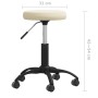Silla de oficina giratoria de terciopelo crema von , Bürostühle - Ref: Foro24-333173, Preis: 55,74 €, Rabatt: %