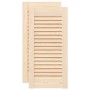 Puerta de armario de lamas 2 uds 61,5x29,5 cm madera de pino von , Schranktüren - Ref: Foro24-4015889, Preis: 38,09 €, Rabatt: %