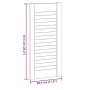 Puerta de armario de lamas 2 uds 61,5x29,5 cm madera de pino von , Schranktüren - Ref: Foro24-4015889, Preis: 38,09 €, Rabatt: %