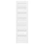 Puerta de armario de lamas 2 uds blanco 99x29,5 cm von , Schranktüren - Ref: Foro24-4015907, Preis: 61,95 €, Rabatt: %