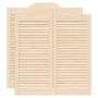 Puertas batientes diseño de lamas 2 par 90x80cm madera pino von , Türen für zu Hause - Ref: Foro24-4107127, Preis: 81,22 €, R...