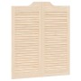 Puertas batientes diseño de lamas 2 par 90x80cm madera pino von , Türen für zu Hause - Ref: Foro24-4107127, Preis: 81,22 €, R...