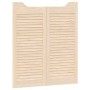 Puertas batientes diseño de lamas 2 par 90x80cm madera pino von , Türen für zu Hause - Ref: Foro24-4107127, Preis: 81,22 €, R...