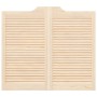 Puertas batientes diseño de lamas 2 par 90x80cm madera pino von , Türen für zu Hause - Ref: Foro24-4107127, Preis: 81,22 €, R...