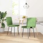 Sillas de comedor 2 unidades terciopelo verde claro von , Essstühle - Ref: Foro24-4101159, Preis: 86,22 €, Rabatt: %