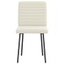 Sillas de comedor 2 unidades terciopelo crema by , dining chairs - Ref: Foro24-4101165, Price: 87,52 €, Discount: %