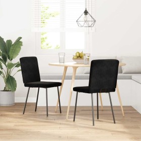 Sillas de comedor 2 unidades terciopelo negro von , Essstühle - Ref: Foro24-4101192, Preis: 87,20 €, Rabatt: %