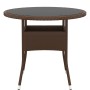 Garden dining set 3 pieces synthetic brown rattan by vidaXL, Garden sets - Ref: Foro24-3058481, Price: 223,73 €, Discount: %