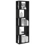 Estantería/divisor madera contrachapada roble negro 45x24x159cm von , Bücherregale und Regale - Ref: Foro24-862400, Preis: 63...