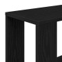 Estantería/divisor madera contrachapada roble negro 45x24x159cm von , Bücherregale und Regale - Ref: Foro24-862400, Preis: 63...