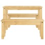 Juego de comedor Panama 3 pzas madera maciza de pino de , muebles para cocinas y comedores - Ref: Foro24-3345164, Precio: 302...