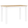 Juego de comedor Panama 3 pzas madera maciza de pino blanco von , Möbelsets für Küchen und Esszimmer - Ref: Foro24-3345166, P...