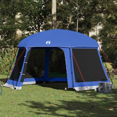 Carpa para piscina con desmontables y paredes azul 512x458 cm by , tents - Ref: Foro24-4100625, Price: 178,25 €, Discount: %