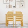 Juego de comedor Panama 5 pzas madera maciza de pino by , Furniture sets for kitchens and dining rooms - Ref: Foro24-3345170,...
