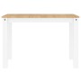 Juego de comedor Panama 5 pzas madera maciza de pino blanco von , Möbelsets für Küchen und Esszimmer - Ref: Foro24-3345172, P...