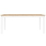 Juego de comedor Panama 4 pzas madera maciza de pino blanco by , Furniture sets for kitchens and dining rooms - Ref: Foro24-3...